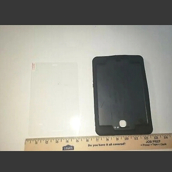 : * Samsung Galaxy  Tab A 8.0 shockproof T350 Stand Case & tempered clear glass - Picture 3 of 8